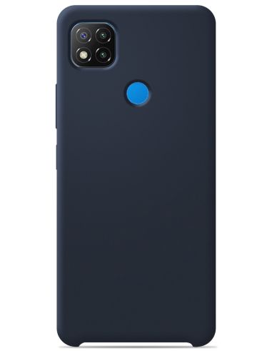 Coque en silicone Soft Touch Bleu nuit