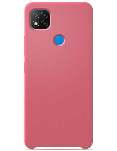 Coque en silicone Soft Touch Rose Saumon