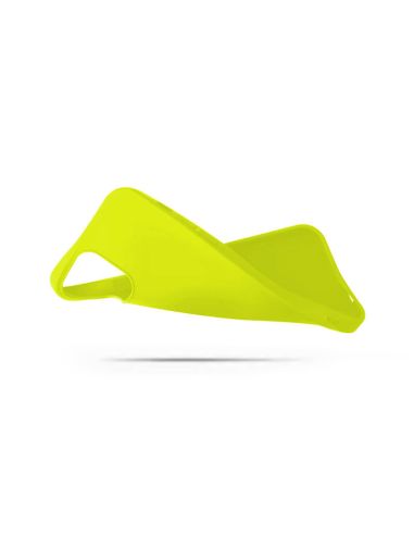 Coque en silicone Mat Jaune Fluo