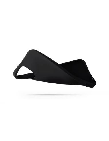 Coque en silicone Mat Noir