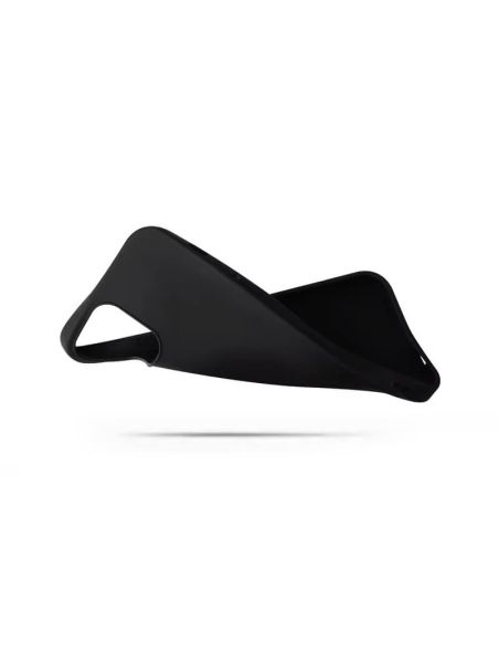 Coque en silicone Mat Noir