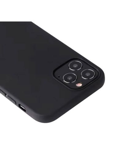 Coque en silicone Mat Noir