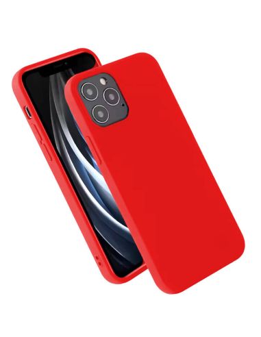 Coque en silicone Mat Rouge