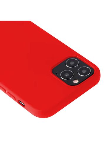 Coque en silicone Mat Rouge