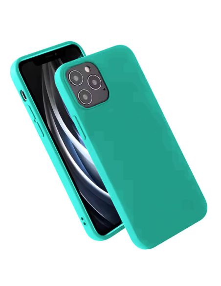 Coque en silicone Mat Vert d'eau