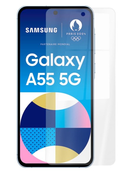 Film en Verre trempé pour Samsung Galaxy A55 5G - Transparent