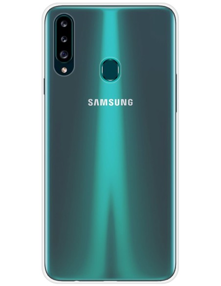 Coque en silicone transparent pour Samsung Galaxy A20s