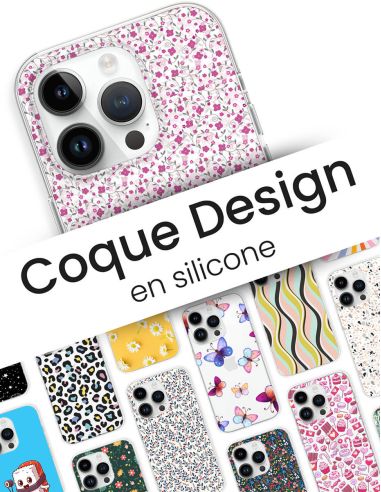 Coque en silicone imprimée