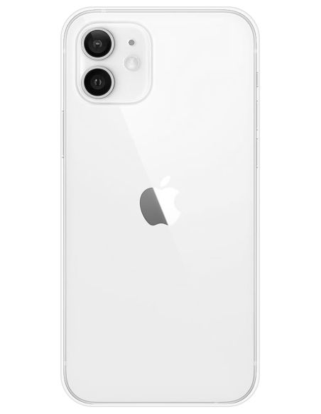 Coque en silicone gel Transparent pour Apple iPhone 12