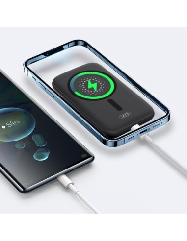 Batterie Externe Magnétique XO 20W 5000mAh Noir
