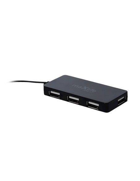 Hub USB 2.0 Maxlife - Noir