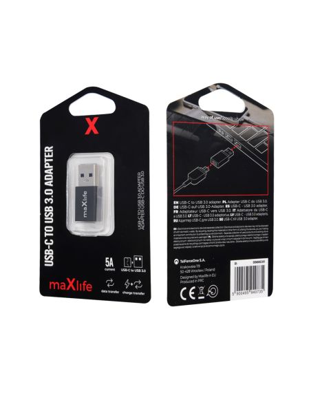 Adaptateur USB-C vers USB 3.0 - Noir