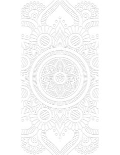 Mandala blanc