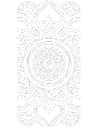 Mandala blanc