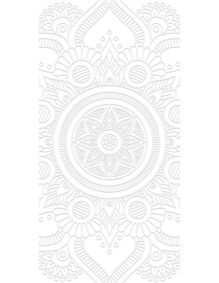 Mandala blanc