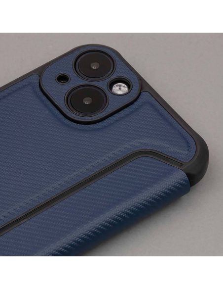 Étui Folio Smart Carbon Bleu