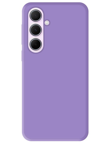 Coque en silicone Mat Samsung Galaxy A55 5G - Violet