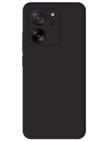 Coque en silicone Mat Noir
