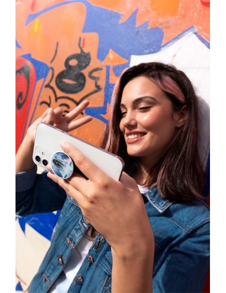 Grip imprimé pour téléphone | Design Angel | Poignée et support smartphone