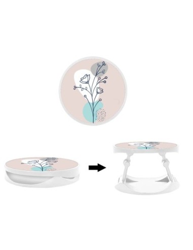 Grip imprimé pour téléphone | Design Brin d'été | Poignée et support smartphone