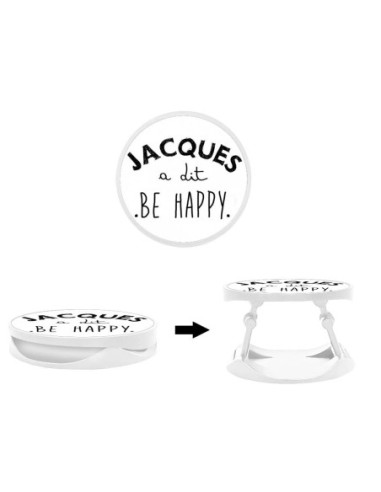 Grip imprimé pour téléphone | Design Citation 05 | Poignée et support smartphone