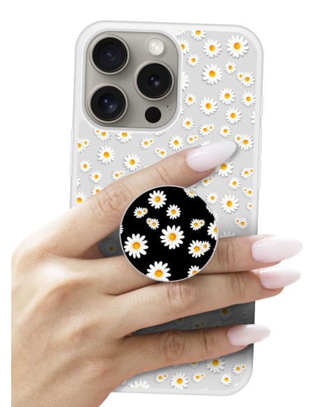 Grip imprimé pour téléphone | Design Daisy | Poignée et support smartphone