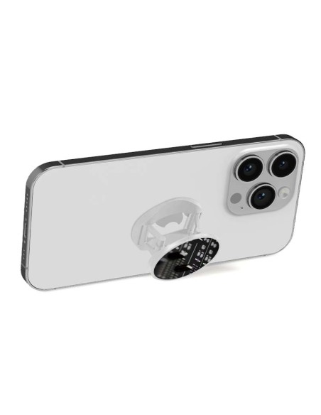 Grip imprimé pour téléphone | Design Dj Mixer | Poignée et support smartphone