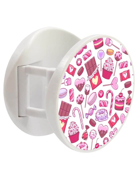 Grip imprimé pour téléphone | Design Douceur | Poignée et support smartphone