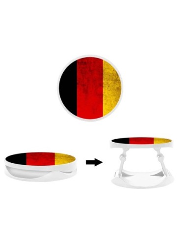 Grip imprimé pour téléphone | Design Drapeau Allemagne | Poignée et support smartphone