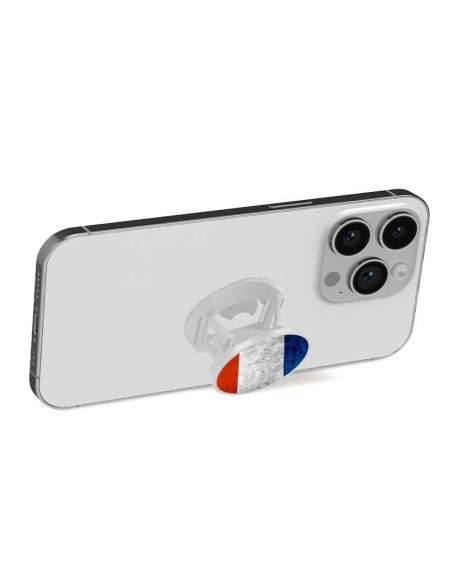 Grip imprimé pour téléphone | Design Drapeau France | Poignée et support smartphone
