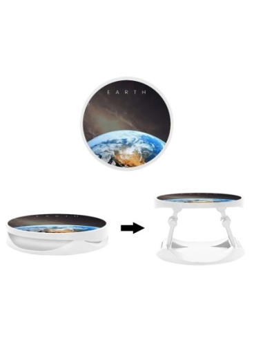 Grip imprimé pour téléphone | Design Earth | Poignée et support smartphone