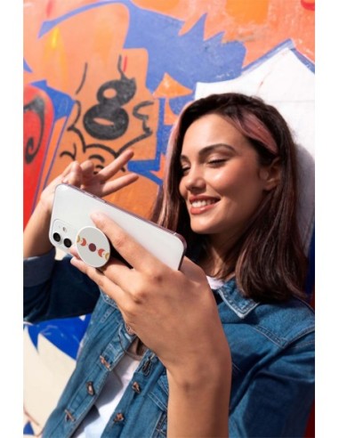 Grip imprimé pour téléphone | Design Eclipse | Poignée et support smartphone