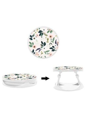 Grip imprimé pour téléphone | Design Flowers | Poignée et support smartphone