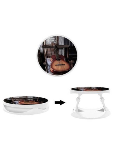 Grip imprimé pour téléphone | Design Guitare | Poignée et support smartphone