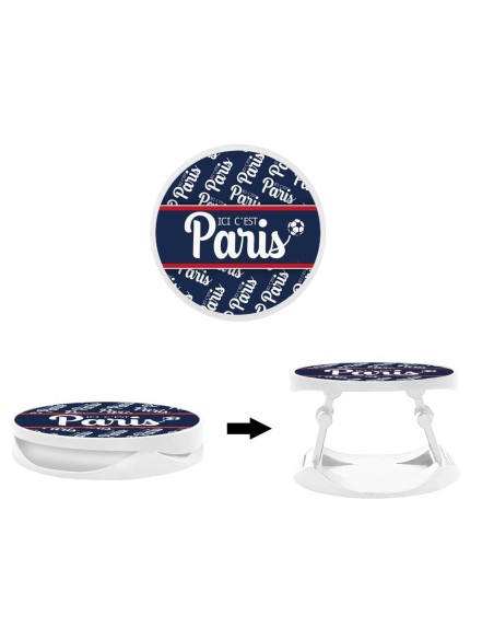 Grip imprimé pour téléphone | Design Ici c'est Paris | Poignée et support smartphone