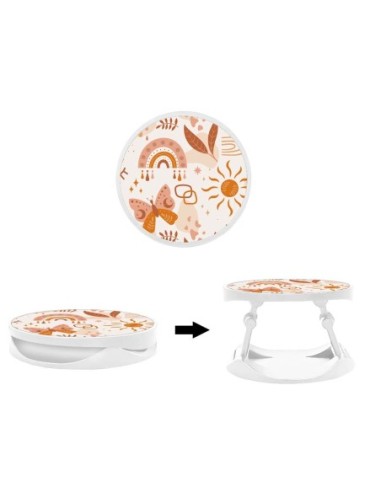 Grip imprimé pour téléphone | Design Jardin lumineux | Poignée et support smartphone