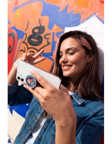 Grip imprimé pour téléphone | Design Je suis une licorne | Poignée et support smartphone