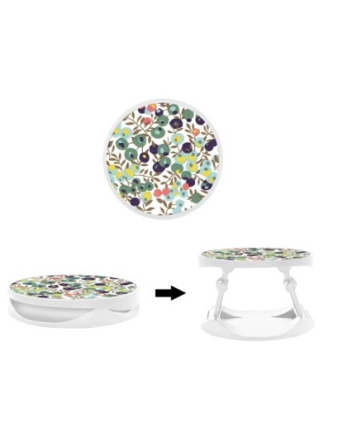 Grip imprimé pour téléphone | Design Liberty Wiltshire Vert | Poignée et support smartphone