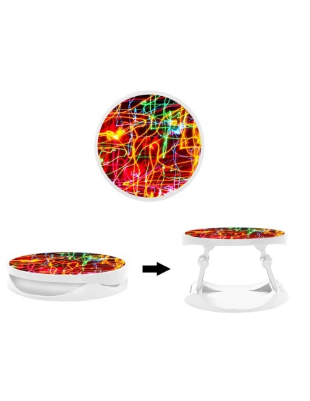 Grip imprimé pour téléphone | Design Light | Poignée et support smartphone