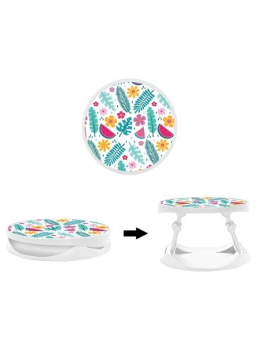 Grip imprimé pour téléphone | Design Pastèques | Poignée et support smartphone