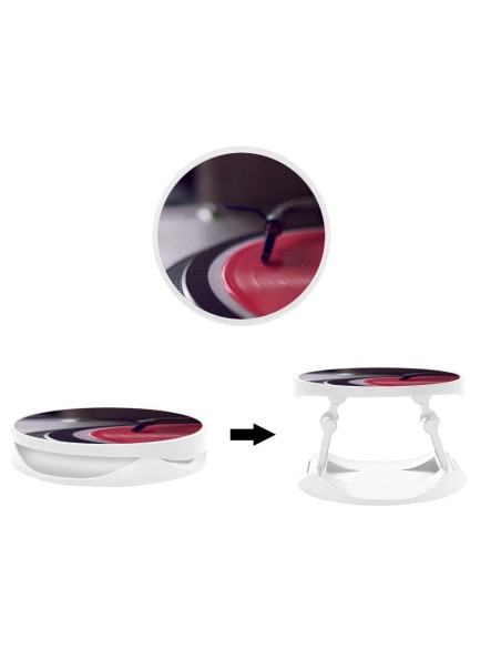 Grip imprimé pour téléphone | Design Platine | Poignée et support smartphone