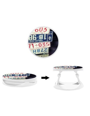 Grip imprimé pour téléphone | Design Quebec | Poignée et support smartphone