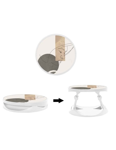 Grip imprimé pour téléphone | Design Sahara | Poignée et support smartphone