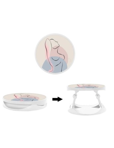 Grip imprimé pour téléphone | Design Sensuelle | Poignée et support smartphone