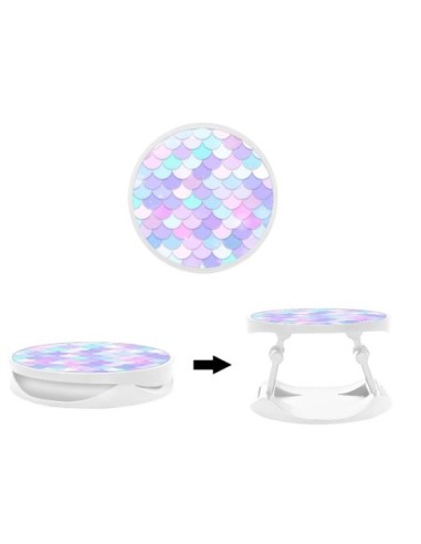 Grip imprimé pour téléphone | Design Sirène | Poignée et support smartphone