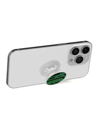 Grip imprimé pour téléphone | Design Texture circuit geek | Poignée et support smartphone
