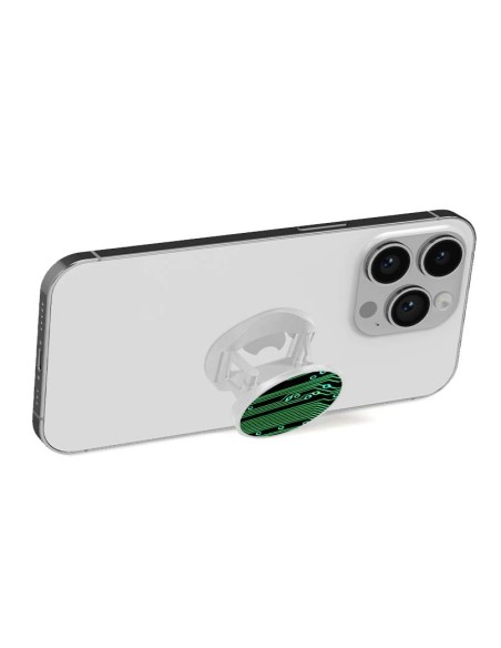 Grip imprimé pour téléphone | Design Texture circuit geek | Poignée et support smartphone