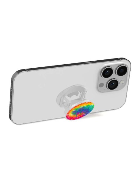 Grip imprimé pour téléphone | Design Tie Dye Spirale | Poignée et support smartphone