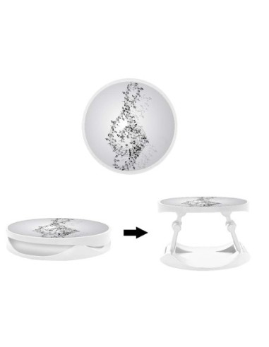 Grip imprimé pour téléphone | Design Valse des notes | Poignée et support smartphone