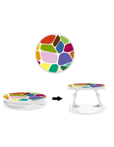 Grip imprimé pour téléphone | Design Vonoroi | Poignée et support smartphone